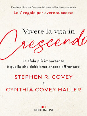 cover image of Vivere la vita in crescendo
